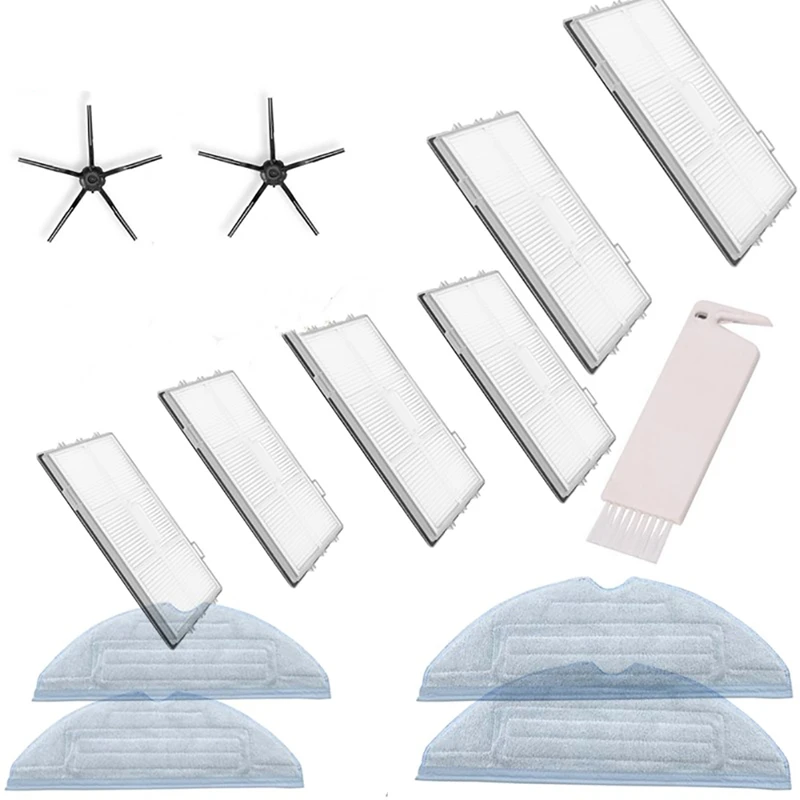 

Запчасти для швабры Roborock S7 T7 S7max S7maxv S70 S75, боковые щетки для Roborock, аксессуары для S7 T7S, запчасти для фильтра экрана