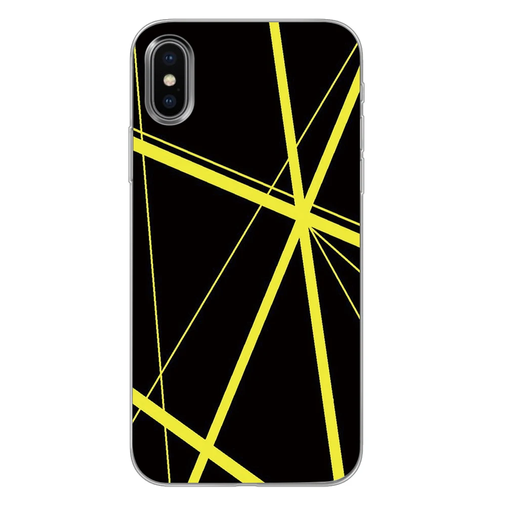 11 Силиконовые чехлы для телефонов Van Halen в полоску для iPhone 5 5S SE 6 6s 7 8 Plus X XS Max XR задняя крышка - Цвет: 11
