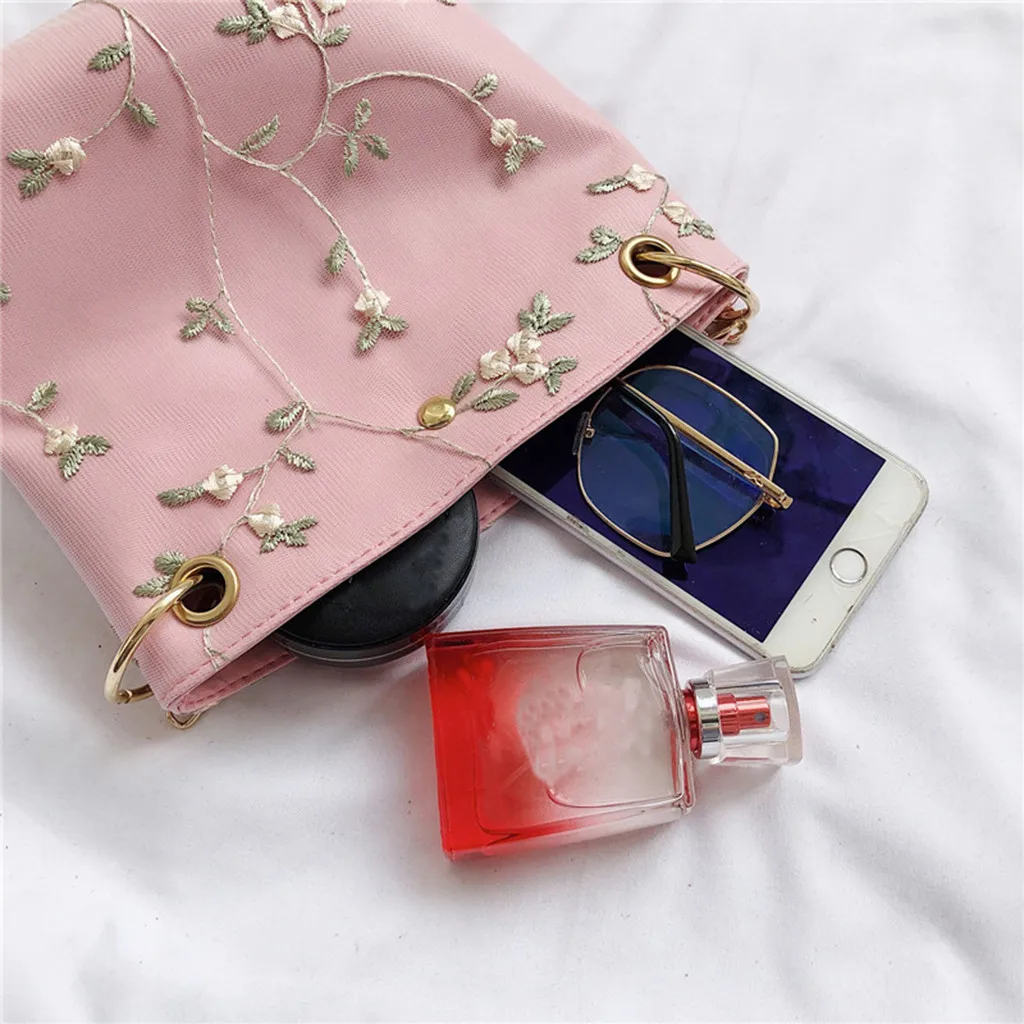 Женские сумки летняя пляжная кружевная сумка-мешок с вышивкой Женская