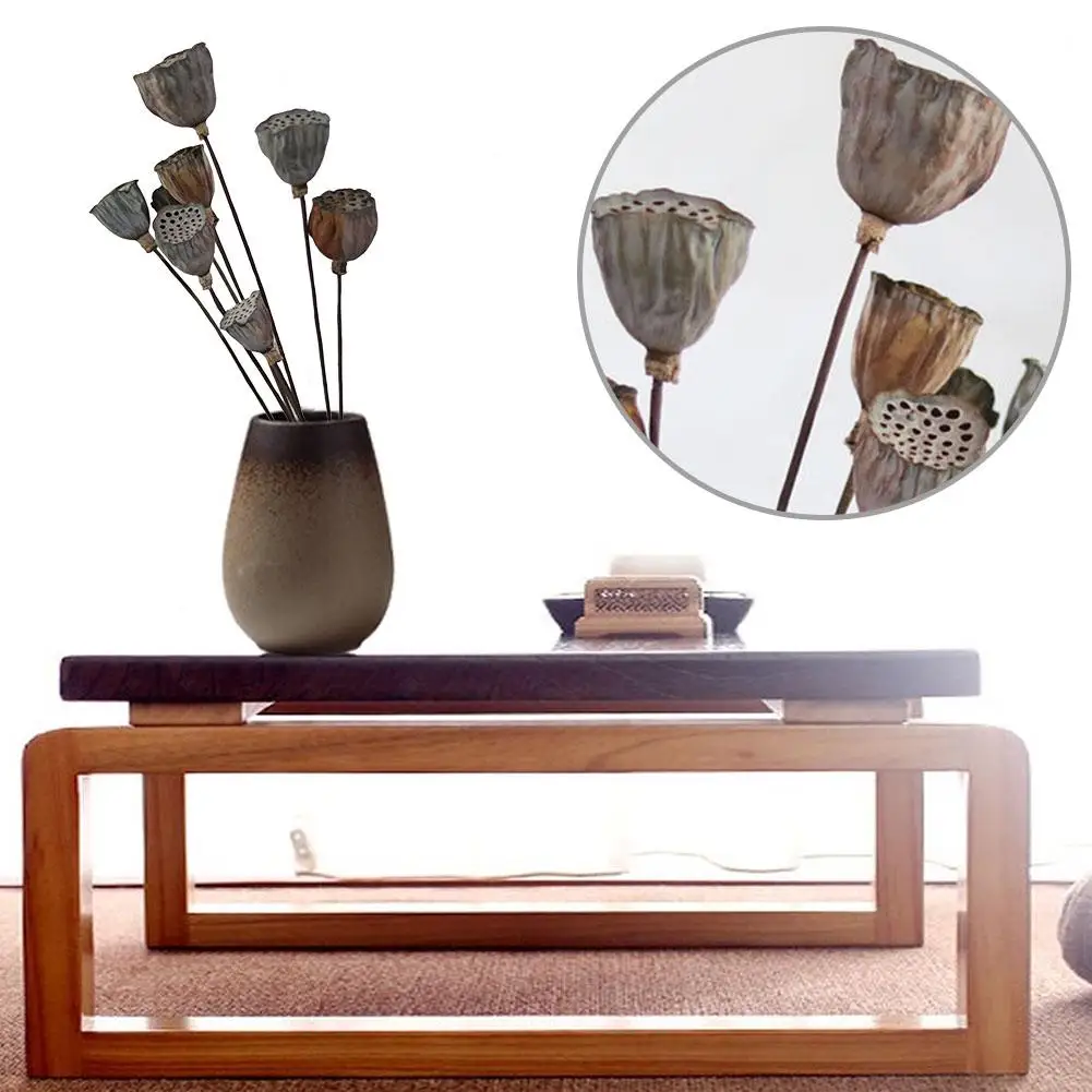 5 шт. натуральный сушеный цветок лотоса украшение для свадебной вечеринки