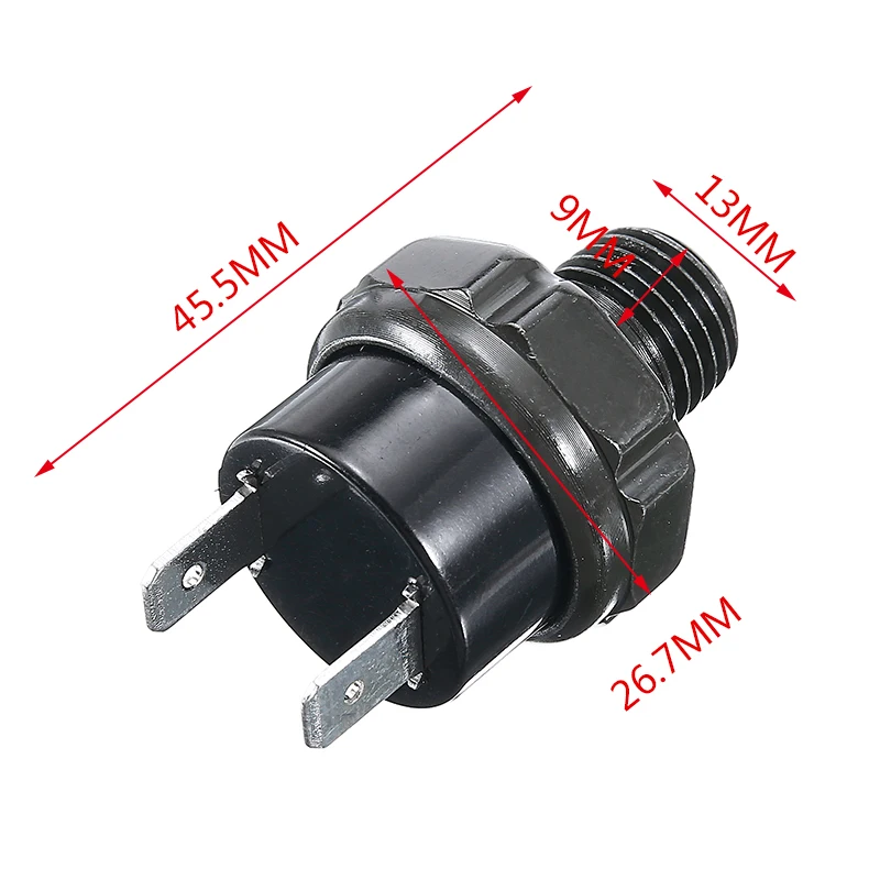 Электрический пневматический переключатель давления воздуха 1/4 &quotNPT конец 120 ~ 150