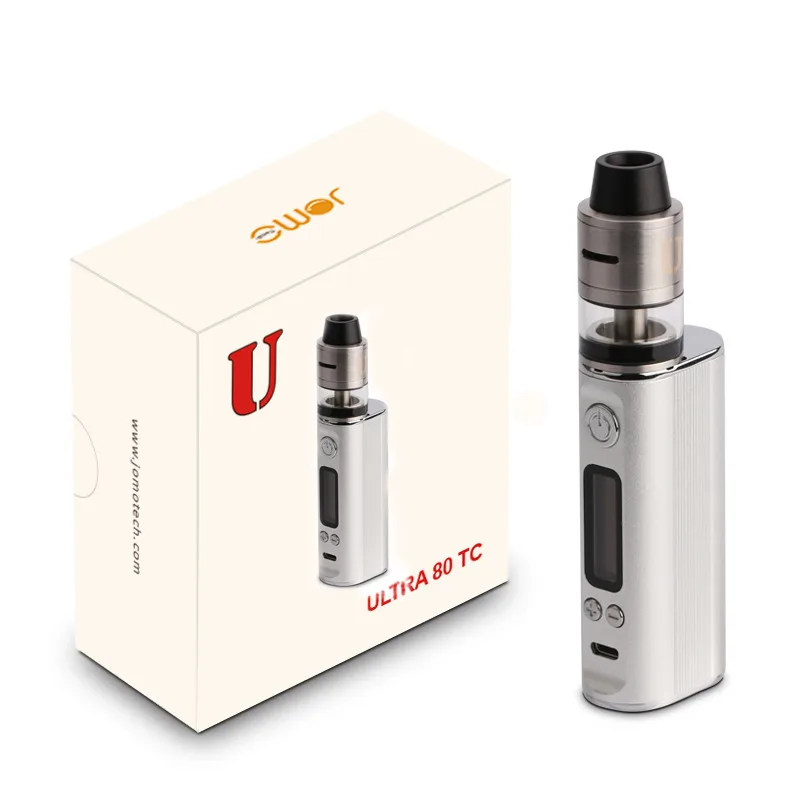 100% Аутентичный Ультра 80 Вт VTC Vape мод 2600 мАч батарея T.C комплект электронных