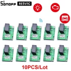 Релейный модуль SONOFF RE5V1C, 5 В, Wi-Fi, умный переключатель сделай сам, вход сухого выхода, режимы работы с автоблокировкой, автоматизация управления приложениемголосовым управлениемLAN