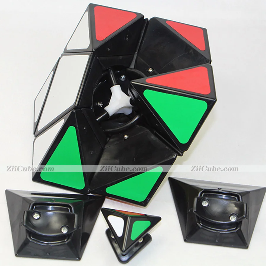 LanLan-cubo blando grande Skewb LL J Lin, rompecabezas m&aacute;gico, cubos, pegatinas, juego educativo profesional, juguetes de sabidur&iacute;a-4