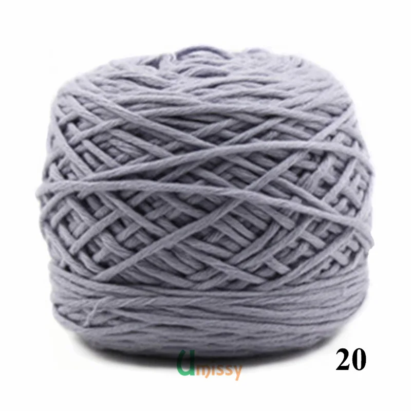 4 шт. шарф Нитки для вязания крючком 800 г Молока CottonThick Пряжи для вязания Шарфа Пряжи для Ручного Вязания С Использованием 5-7 мм Иглы - Цвет: 20 4pcs