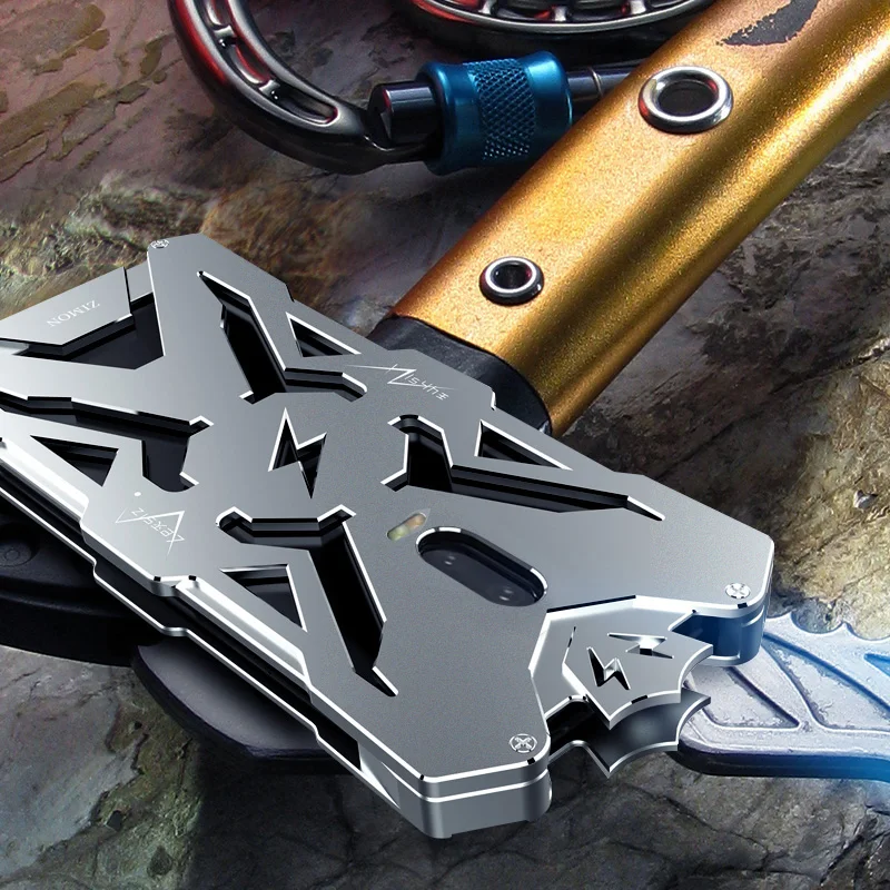 Алюминий Броня Тор Чехол для мобильного телефона OnePlus 6T чехол Крышка флэш