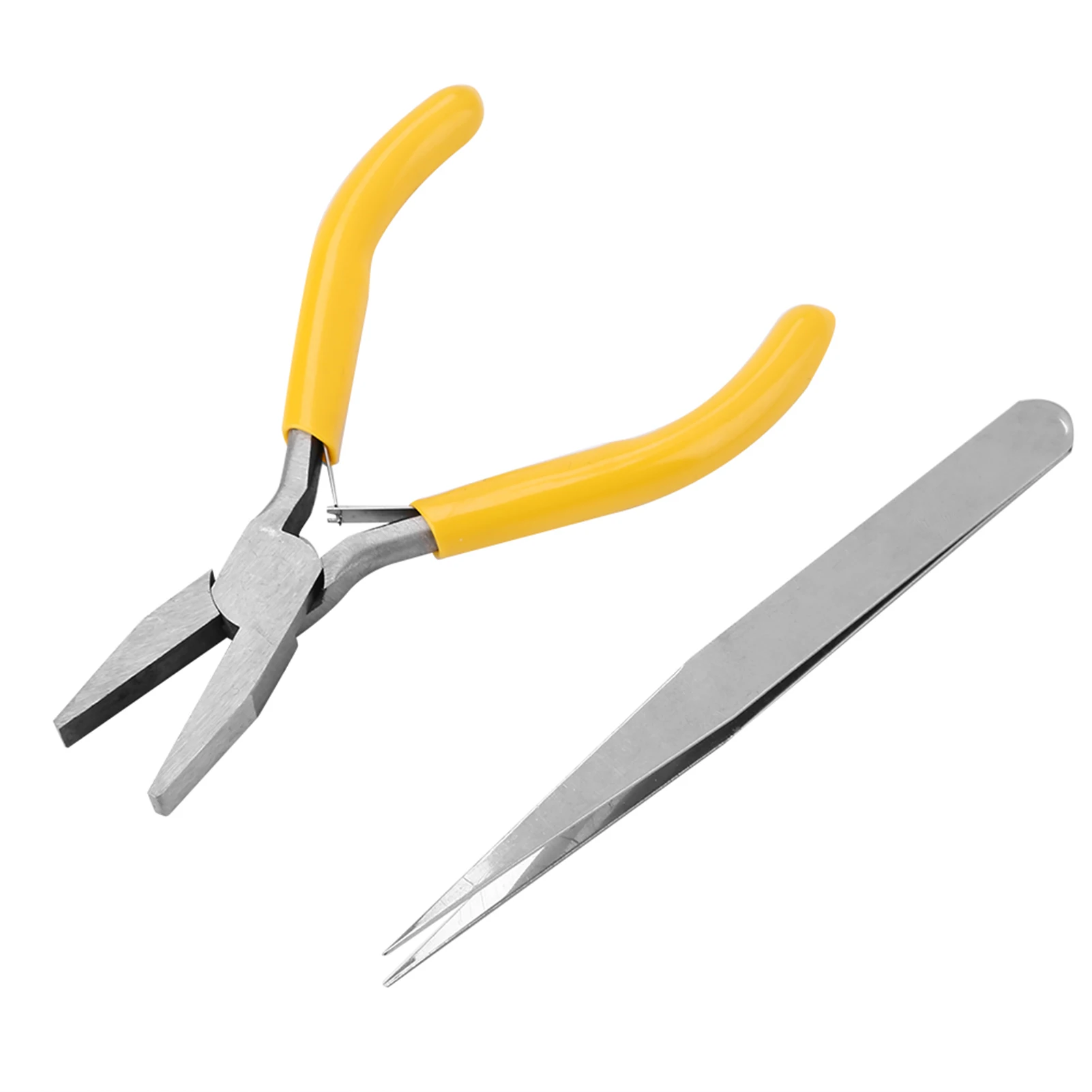 6 шт./компл. ювелирные Щипцы Пинцет Набор для рукоделия Бисероплетение ремонтные