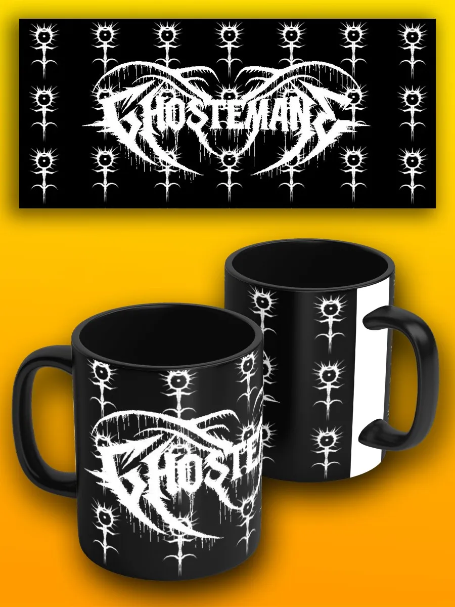 Кружка черная музыка ghostemane гостмейн - 3727 | Дом и сад