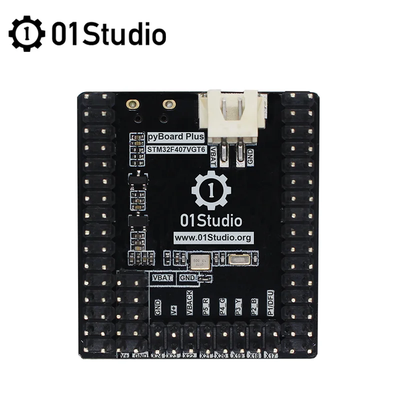 01Studio pyBoard Plus Micropython STM32 STM32F407VGT6 макетная демо-плата встроенное Программирование |