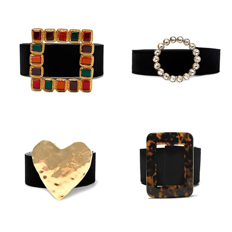 Модный роскошный женский пояс со стразами в стиле ретро подходит для брюк