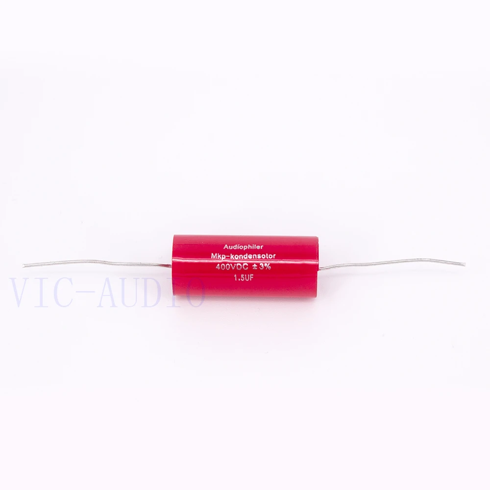 Конденсатор Audiophiler Mkp конденсатор с алюминиевой крышкой 1 5 мкФ 400VDC 3% HI FI Лихорадка