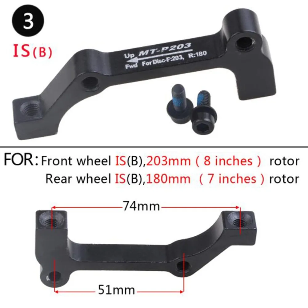 

Aluminium Alloy Mount Adapter Disc For 140 160 180 203mm Rotor Protable