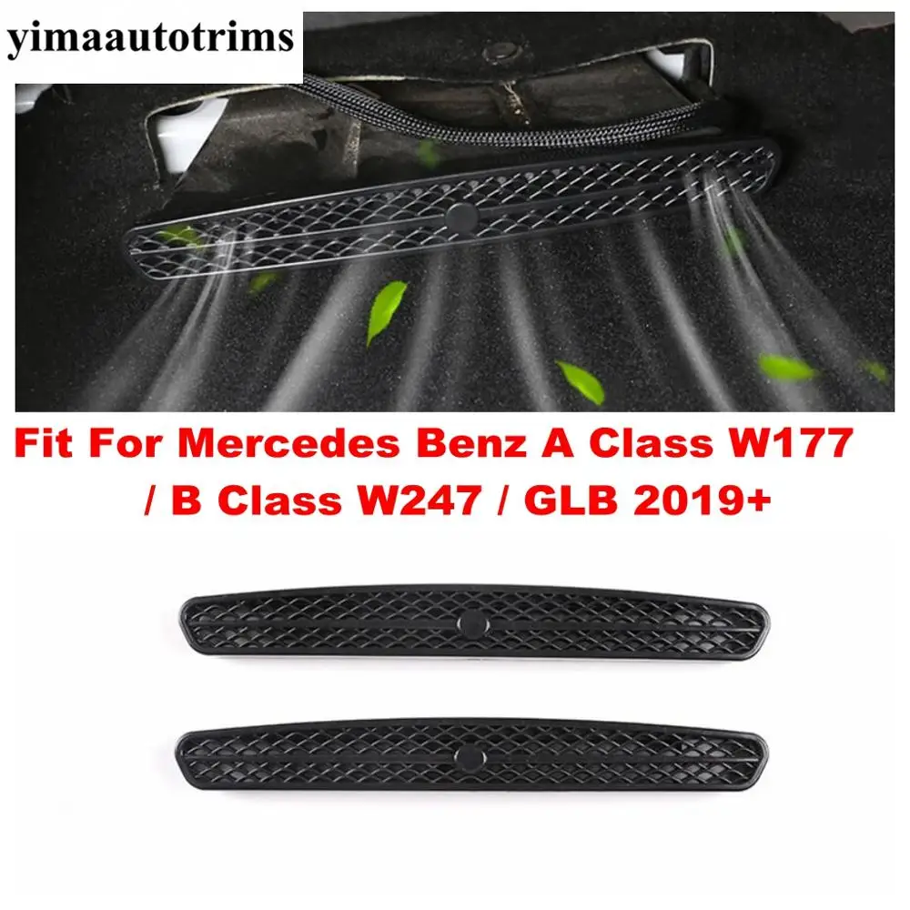 

Seat Bottom AC Air Duct Vent Outlet Anti-blocking Cover Trim Fit For Mercedes Benz A Class W177 / B Class W247 / GLB 2019 - 2022