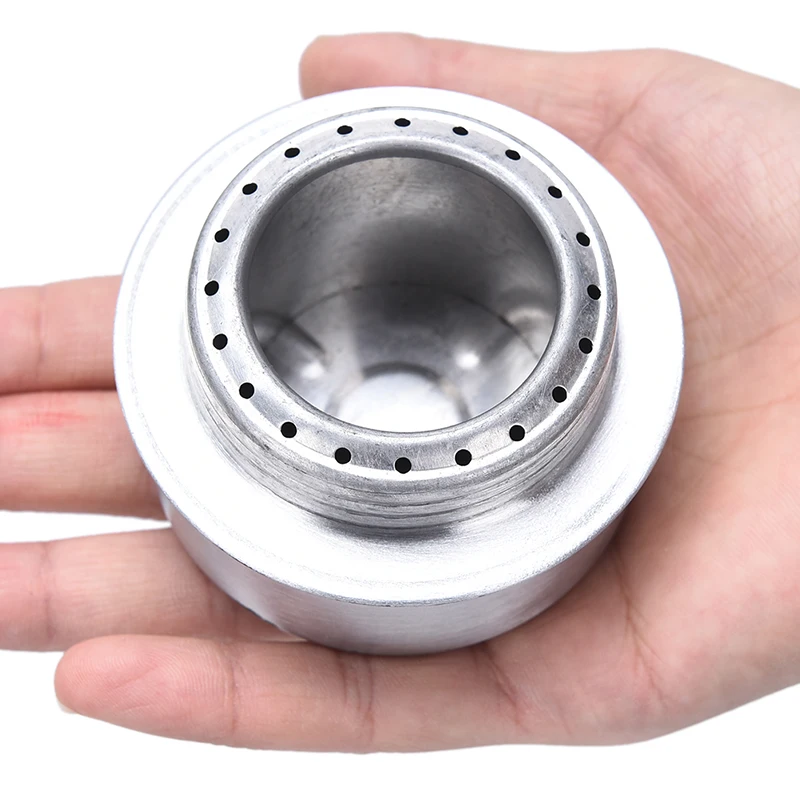 

Portable Mini Aluminum Alloy Alcoho Stove with Lid Outdoor Camping Hiking Backpacking Cooking Stove Camping Alcohol Stove Burner