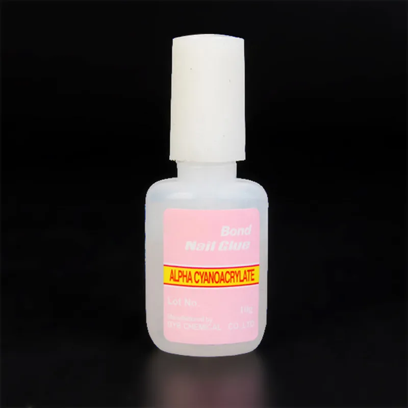 nail glue 2 500 шт./кор. Ясно Профессиональный длинные ногти Типсы Полное покрытие съемный Пластик гвозди с коробкой Поддельные Типсы для маникюра Инструменты - Цвет: nail glue 2