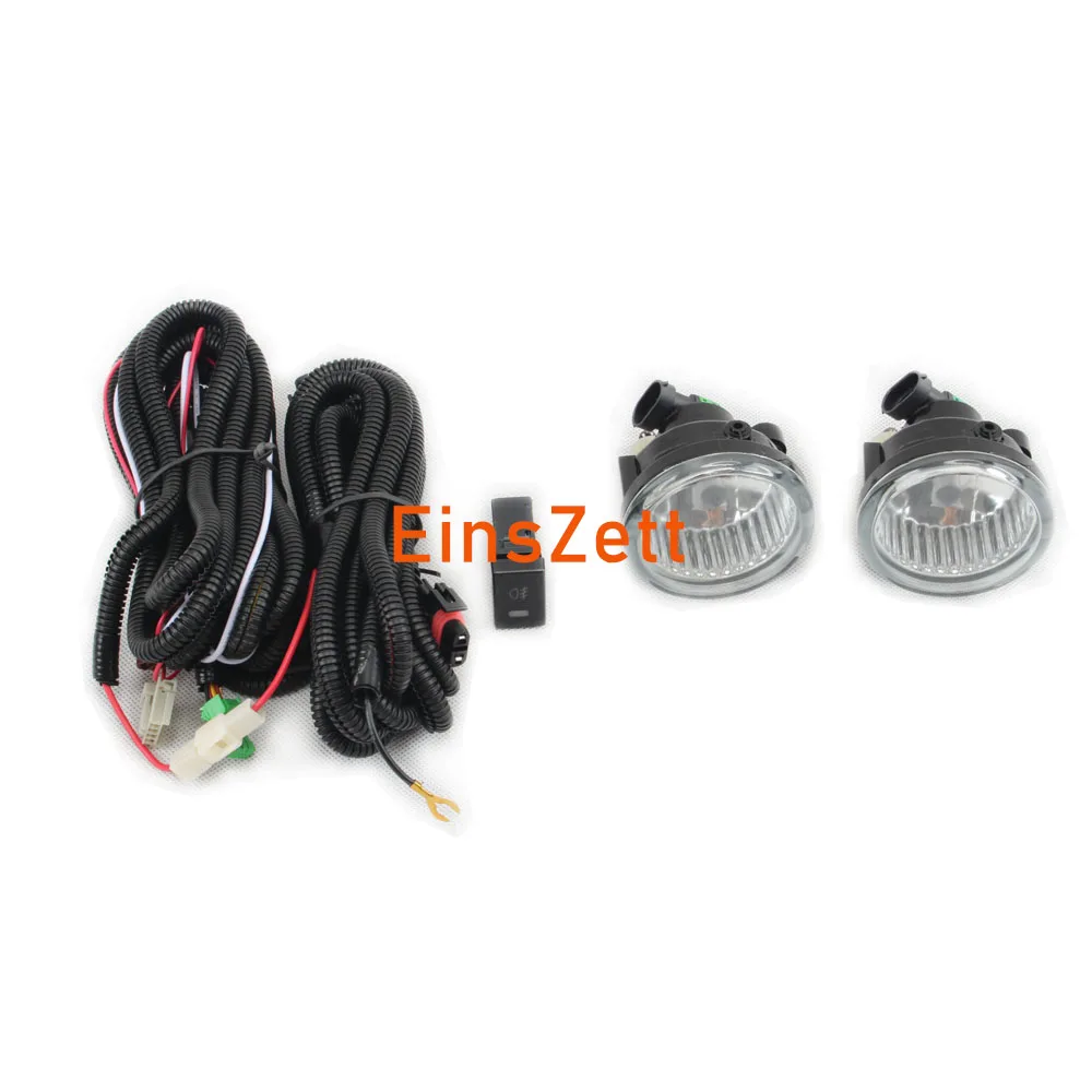 1set Car Fog Light Assembly For DAIHATSU TERIOS/BEGO 2007-2009/TERIOS 2013 Front Bumper Lamp Halogen Bulb Day with Wiring | Автомобили и