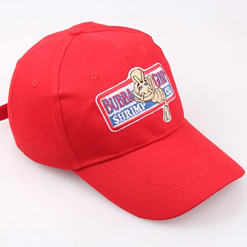 1994 Bubba Gump Garnalen CO. Бейсбольная кепка в стиле хип хоп Kostuum cosplay Geborduurde Snapback Кепка Mannen &