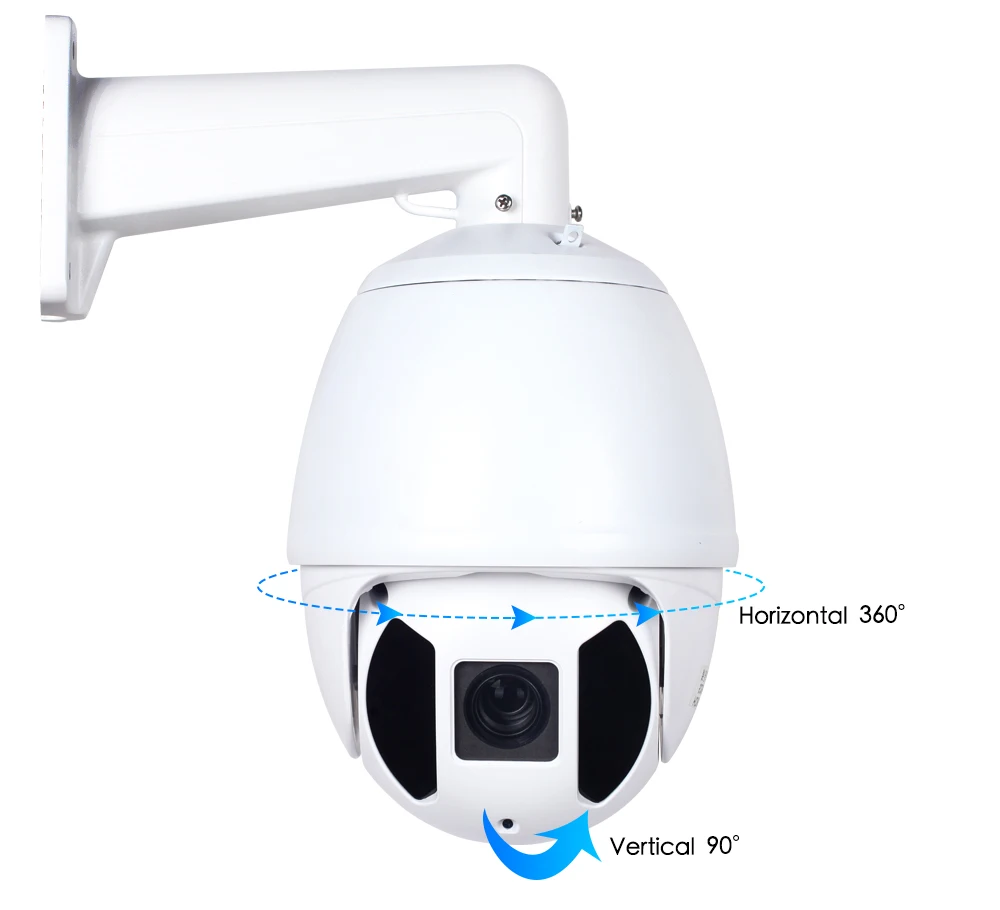 1080P 5MP PTZ IP камера наружная Onvif 30X ZOOM Водонепроницаемая средняя скорость купольная