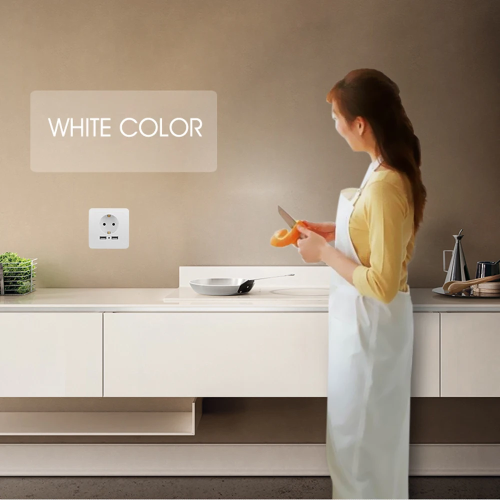 Умный дом 2А Двойной USB зарядное устройство на стене адаптер зарядка розетка с