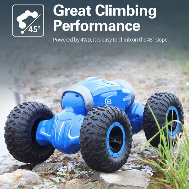 

RC Car Radio Control 2.4GHz 4WD Twist- Desert Cars Off Road Buggy Toy High Speed Climbing RC Car Kids Children Toys