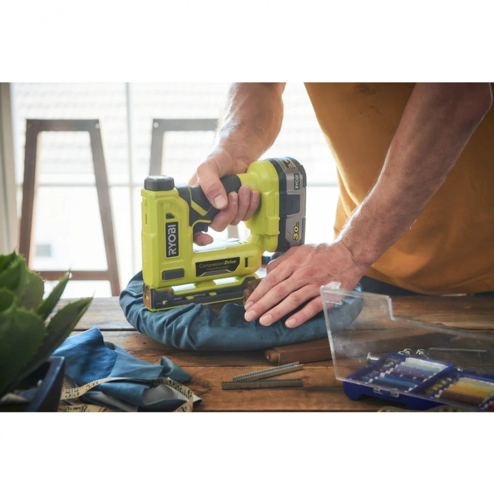 Аккумуляторный степлер ryobi r18st50-0 5133004496 | Инструменты