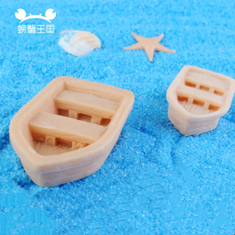 3pcs Assault Ship Model Sand Table Accessories Boat Resin DIY Handmade Toys for Children |