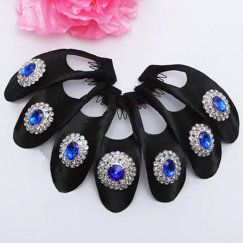 С принтом &quotПекинская опера&quot аксессуары для волос китайские драма Косплэй