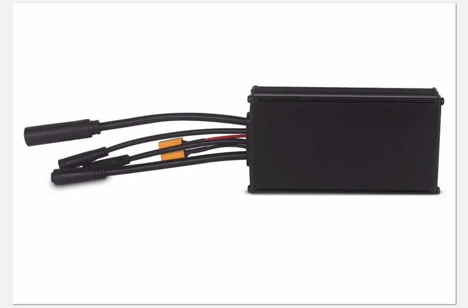 Водонепроницаемый разъем 36V 48V 500W 22A 9 Mosfet Электрический велосипед бесщеточный контроллер синусоидальный сигнал KT серии Поддержка светодиодный ЖК-дисплей
