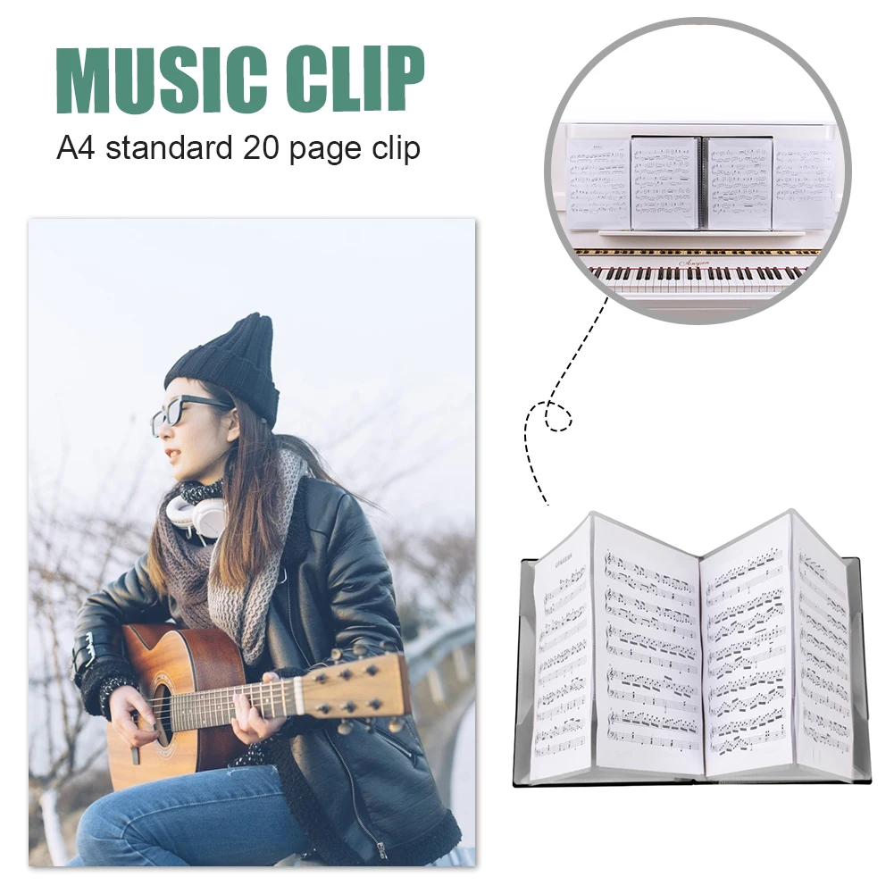 A4 Размеры для нот Бумага лист Примечание документный файл органайзер хранилище