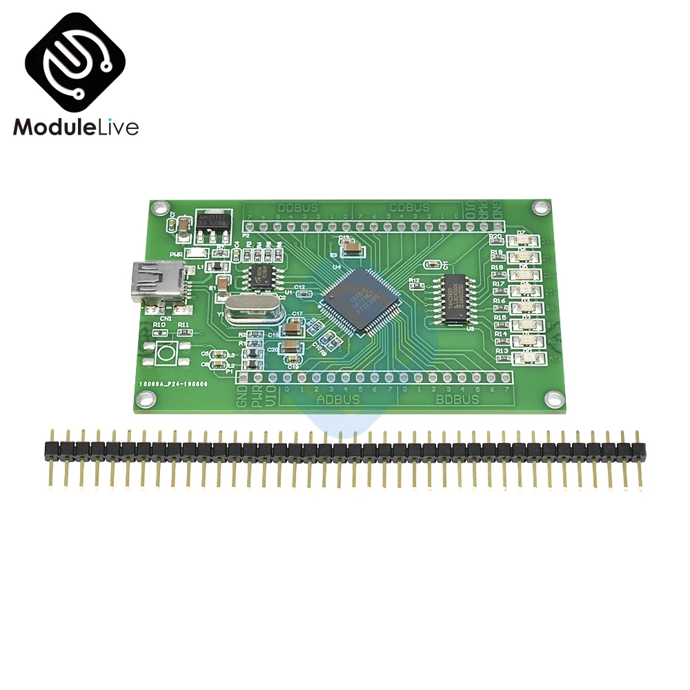 Обучающая плата FT2232HL FT2232H MINI FT4232H UM232H макетная модуль USB в SPI инструменты с двойным