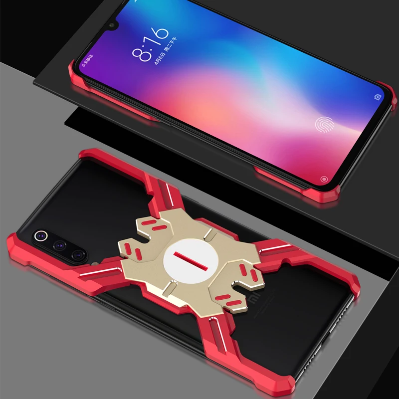 Герой Marvel элементы Алюминиевый металлический бампер чехол для Xiaomi mi 9 mi 9 тонкий жесткий защитный бампер для телефона Xiaomi mi 9
