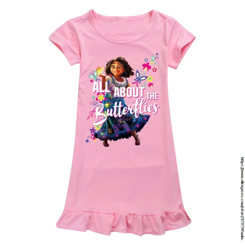 Ночная сорочка детская с коротким рукавом и диснеевским принтом - купить по