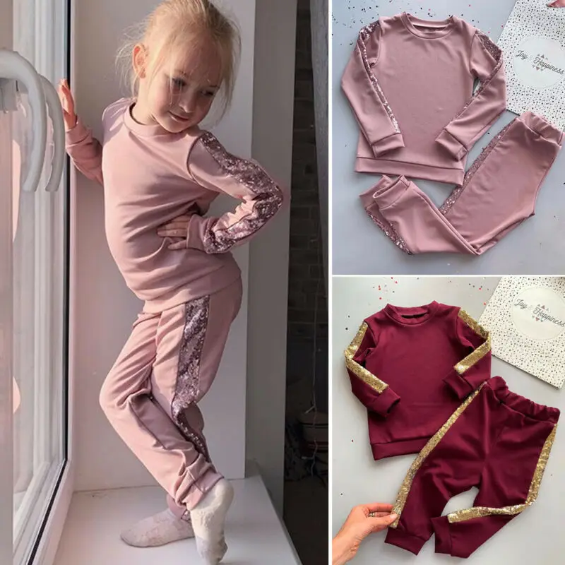 Новинка 2020 детская одежда для маленьких девочек весенне зимний наряд Детская