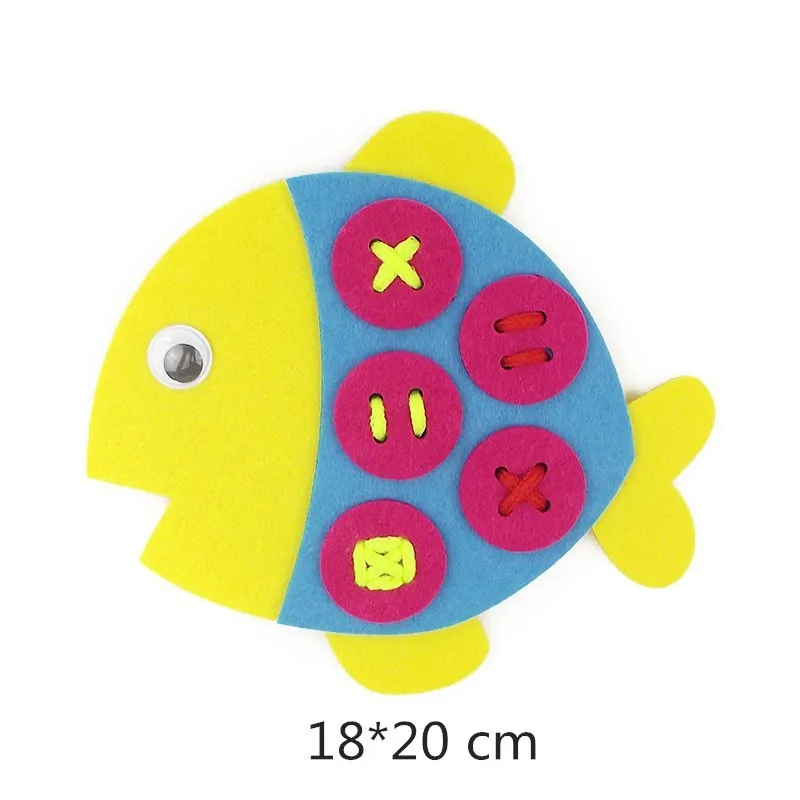 1 компл./упак. креативный фетр для поделок Обучающие принадлежности DIY ручной