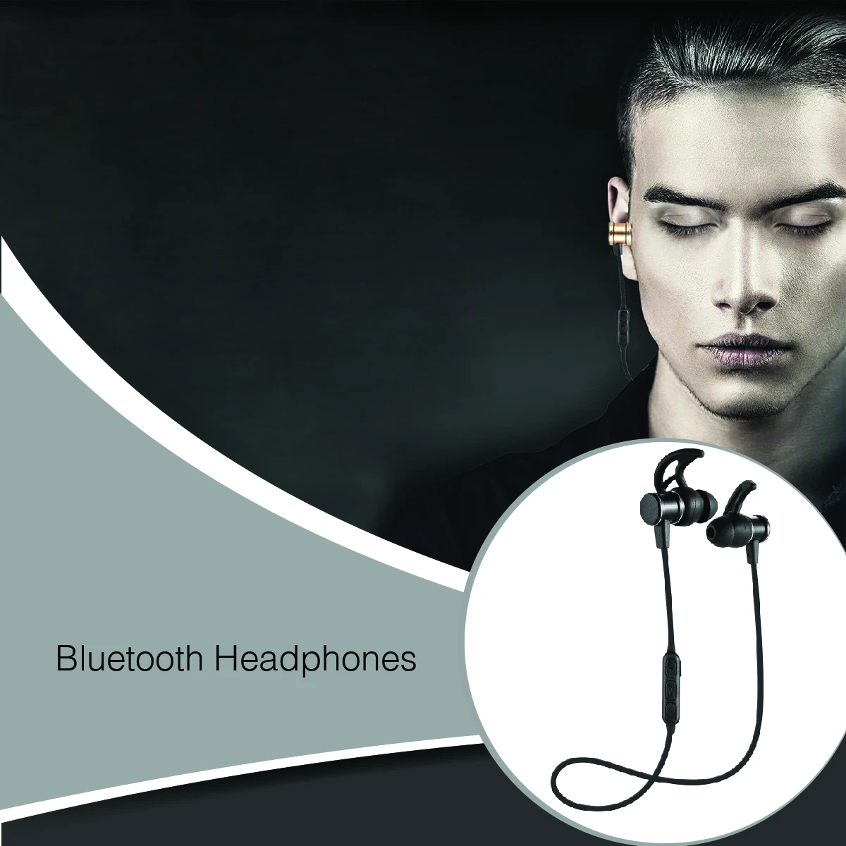 Беспроводная Спортивная bluetooth-гарнитура сабвуфер в ухо шумоподавление стерео
