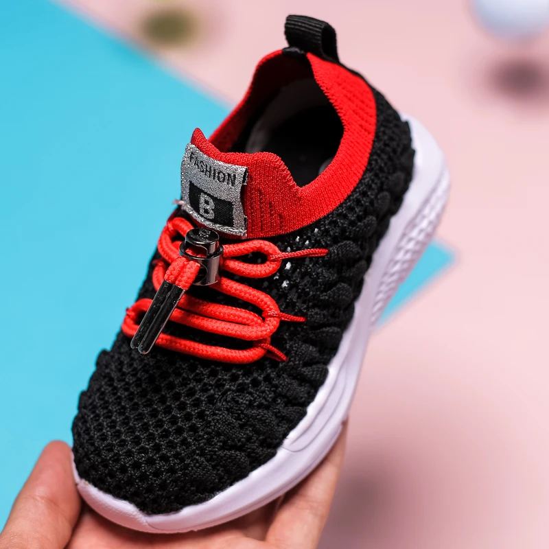 Модная детская обувь мягкий брендовый светильник для мальчиков и девочек