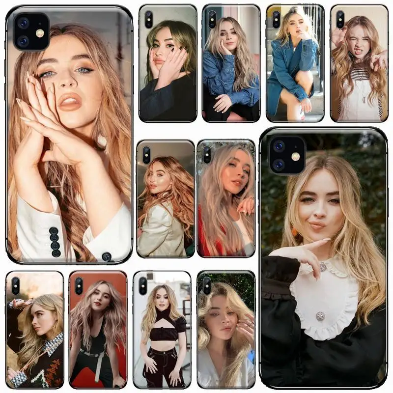 

Sabrina carpenter singer Phone Case For iphone 12 11 13 7 8 6 s plus x xs xr pro max mini