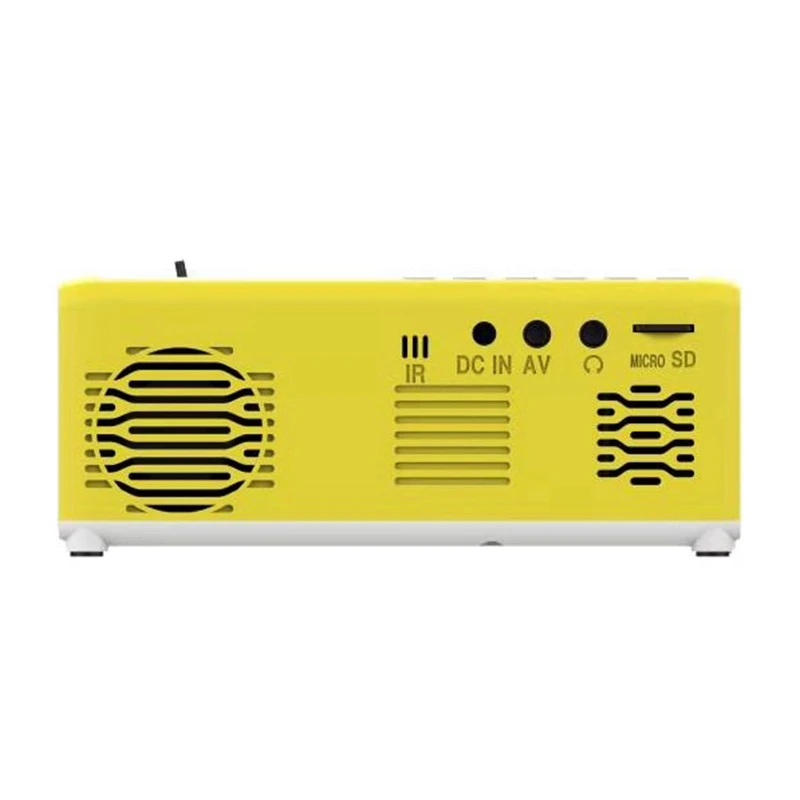 

Mini Projector M1VS 1800 Lumens LED Projector LCD Display Technology for Entertainm Conference System(EU Plug)