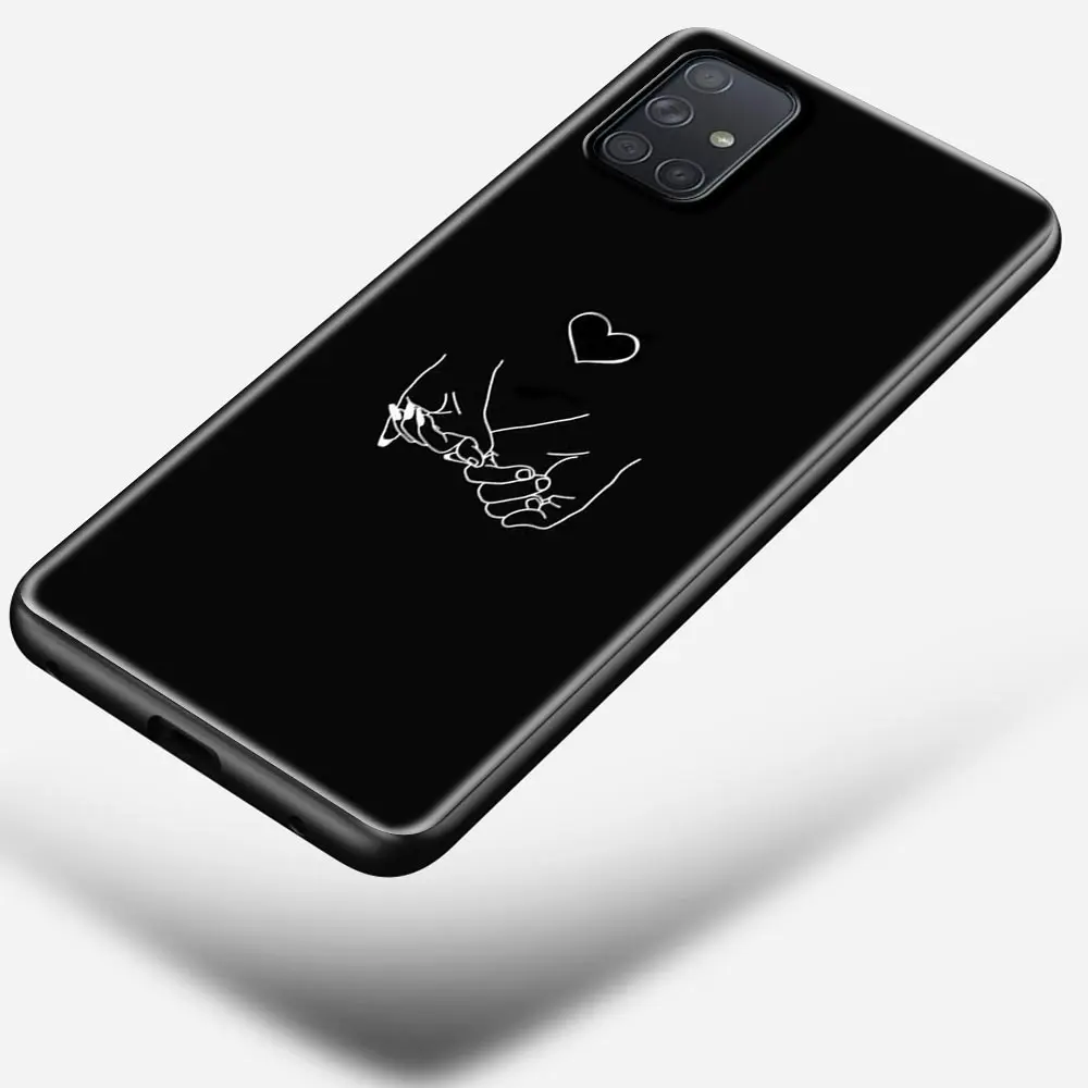 

Kiss Luxury Line Drawing Art Prints Love Luxury TPU Coque For Samsung Galaxy A21 EU A21S A12 A02S A51 A71 Cover A11 A31 A41 Case