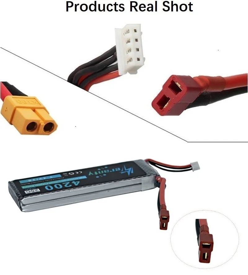 4200mAh 2s 3s 4S 3,7 v 7,4 v 11,1 v 14,8 v перезаряжаемый аккумулятор для Радиоуправляемый Дрон, автомобиль робот лодка игрушка 11,1 v Lipo батарея 22,2 v 4200ma