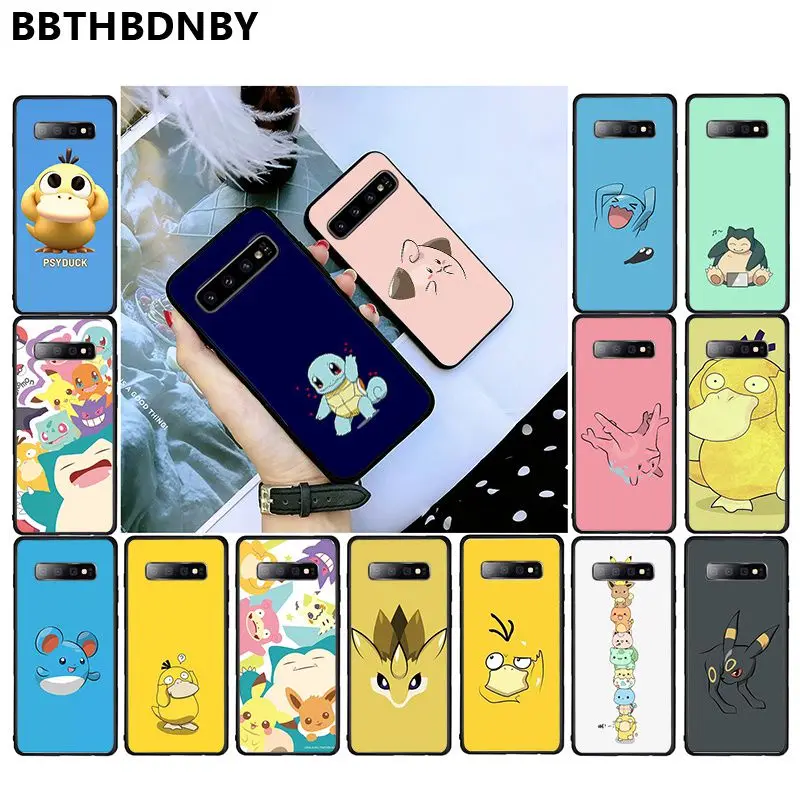 Чехол для телефона Psyduck Красочный милый чехол samsung S9 plus S6 edge S7 S8 S10