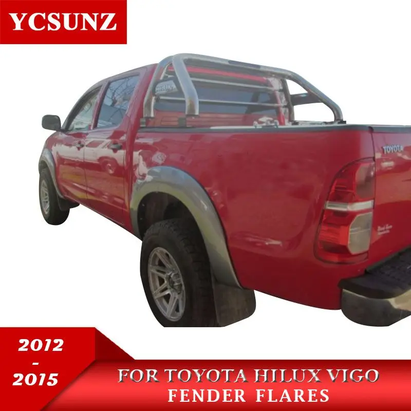 Брызговики для Toyota Hilux Vigo 2012 2013 2014 с двойной кабиной|fender flares for toyota|fender wheel archeswheel fender |