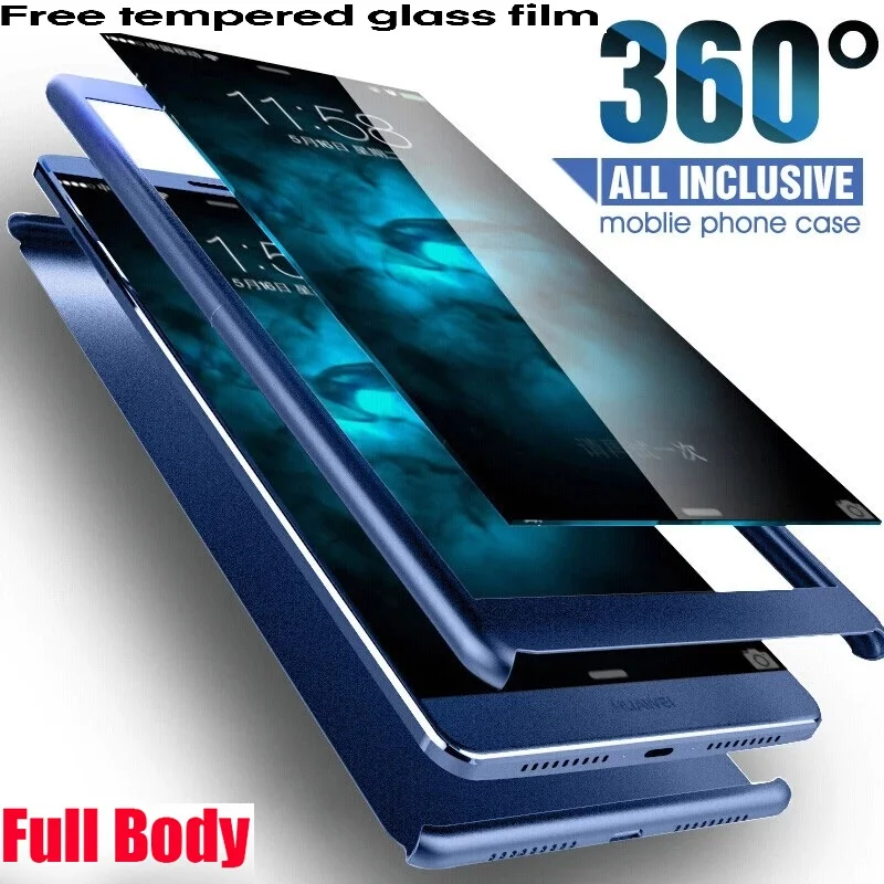 Защитный чехол с полным покрытием 360 градусов для Huawei P40 Lite E 5G P Smart 2020 P20 Pro P30