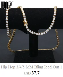 Хип-хоп 1Row Bling CZ Iced Out Стразы браслет из Кубического циркония теннисные цепи браслеты для женщин мужчин ювелирные изделия розовый красный