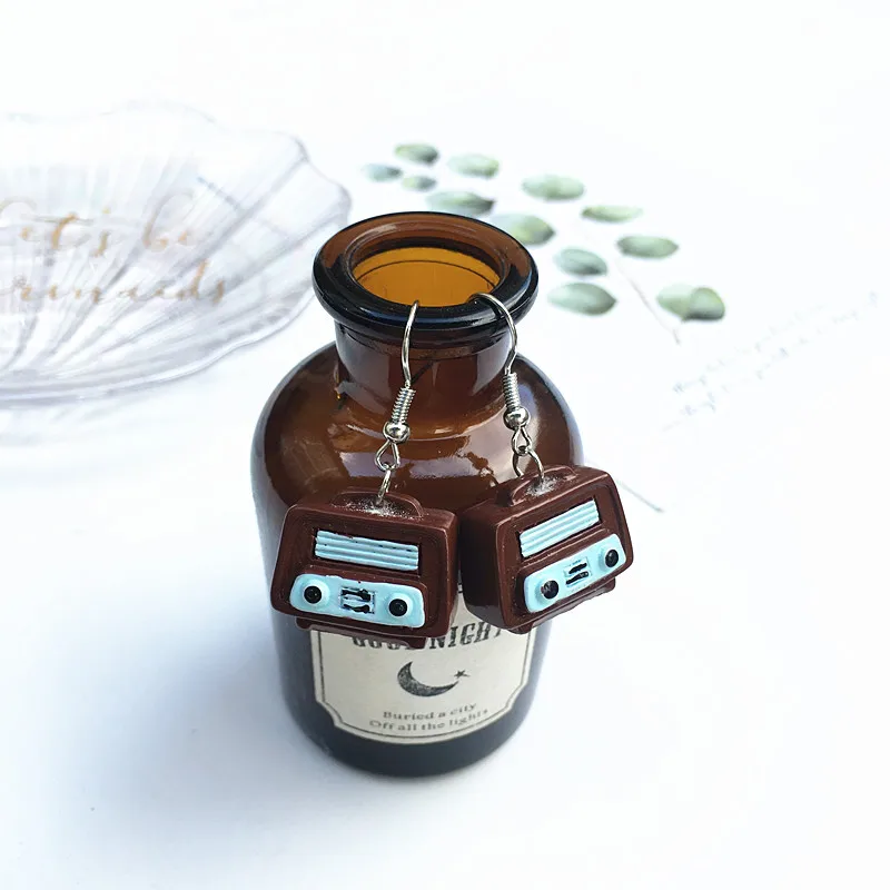 Серьги-подвески женские в ретро стиле висячие украшения ручной работы с