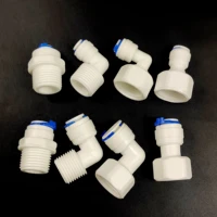 quick connect straight elbow hose od tube external thread femalethread 143812 fliter pipe fittings ro system accessories