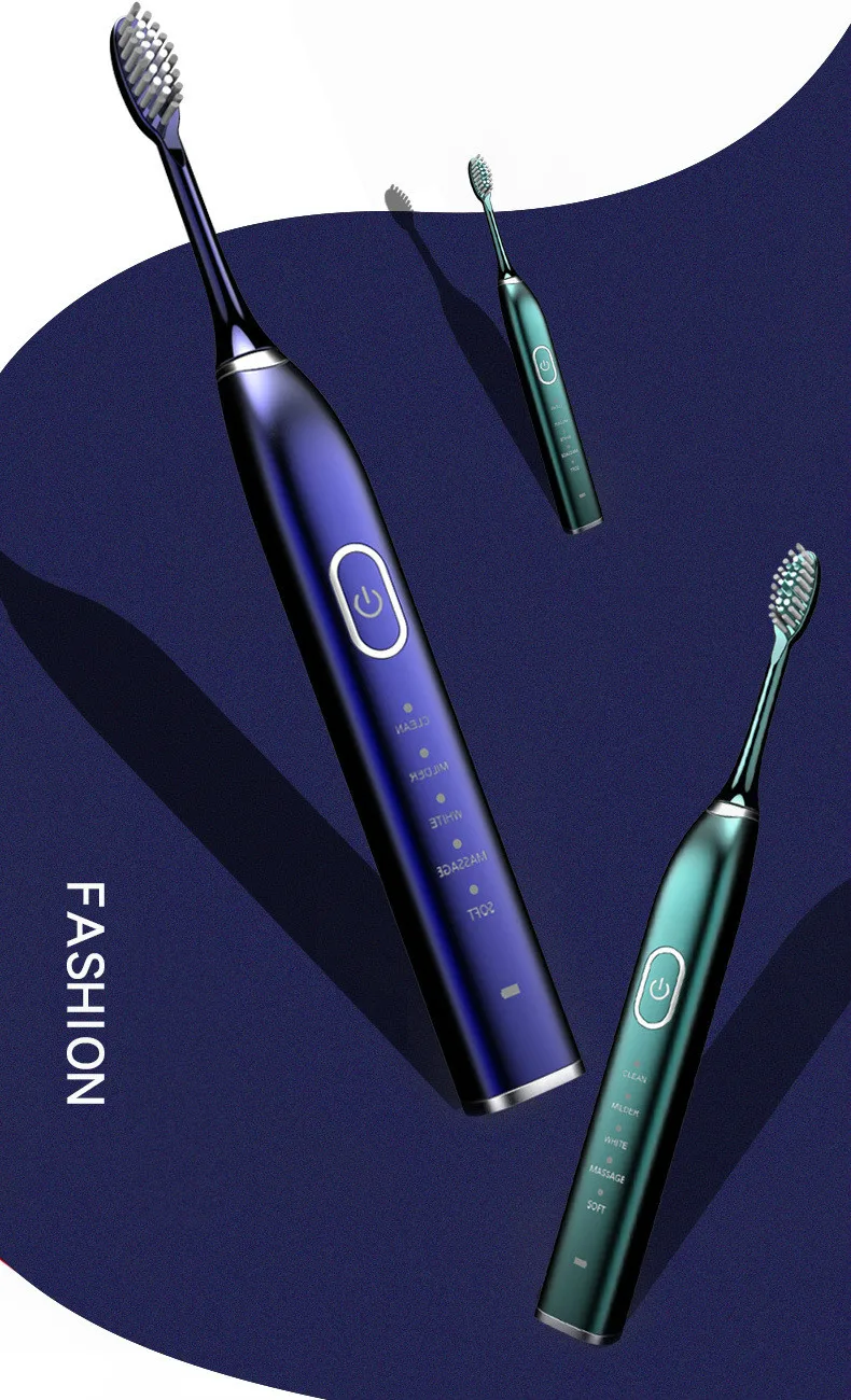 

YS-03 Electric Toothbrush Different Color for Adult Sonic USB Rechargeable Long time standby