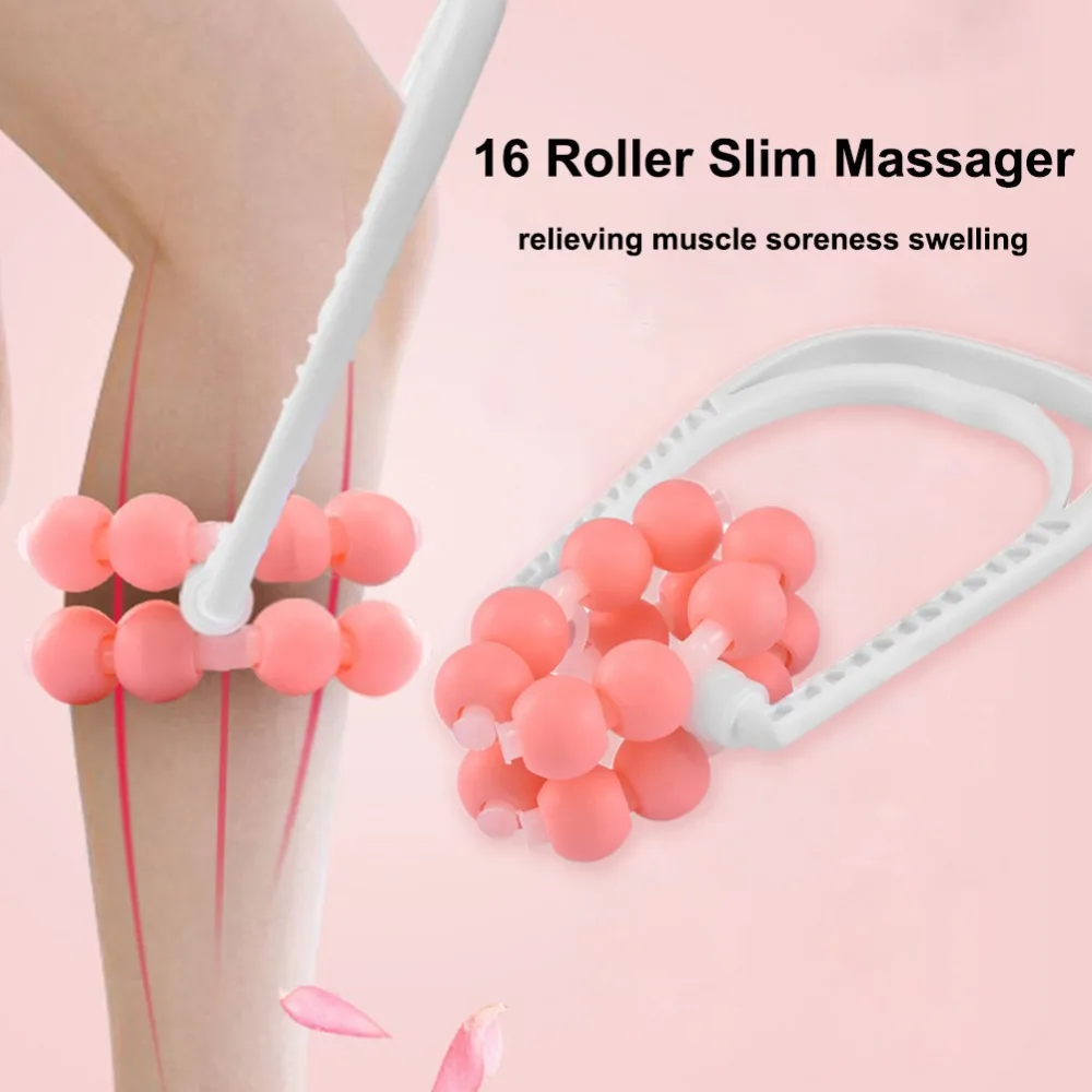 1Pcs Massage Roller Ball Leg Massager Magic Shapely Arm Waist Slimming Relaxing Body Relieve Muscle Soreness Pain
1Pcs Massage Roller Ball Leg Massager Magic Shapely Arm Waist Slimming Relaxing Body Relieve Muscle Soreness Pain