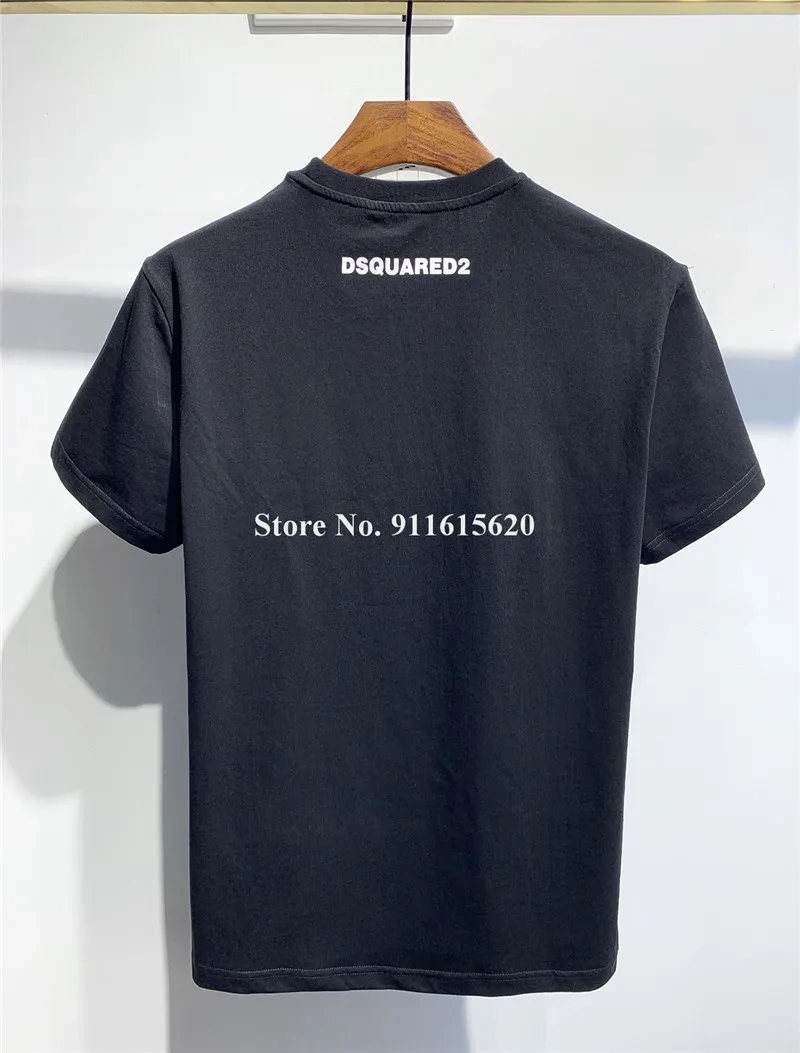 

Dsquared2 T-Shirt D2 Men Women Print Tees Dsq2 Short Sleeve DT783