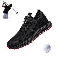 new summer leisure shoes men golf business breathable sneaker trendy comfortable men golfing sneakers training